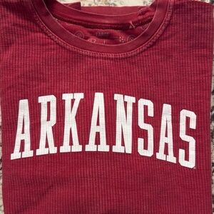 Arkansas ribbed sweatshirt